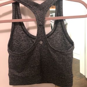 Lululemon cropped tank top